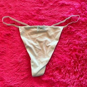 Vintage Victoria’s Secret baby blue angels vstring